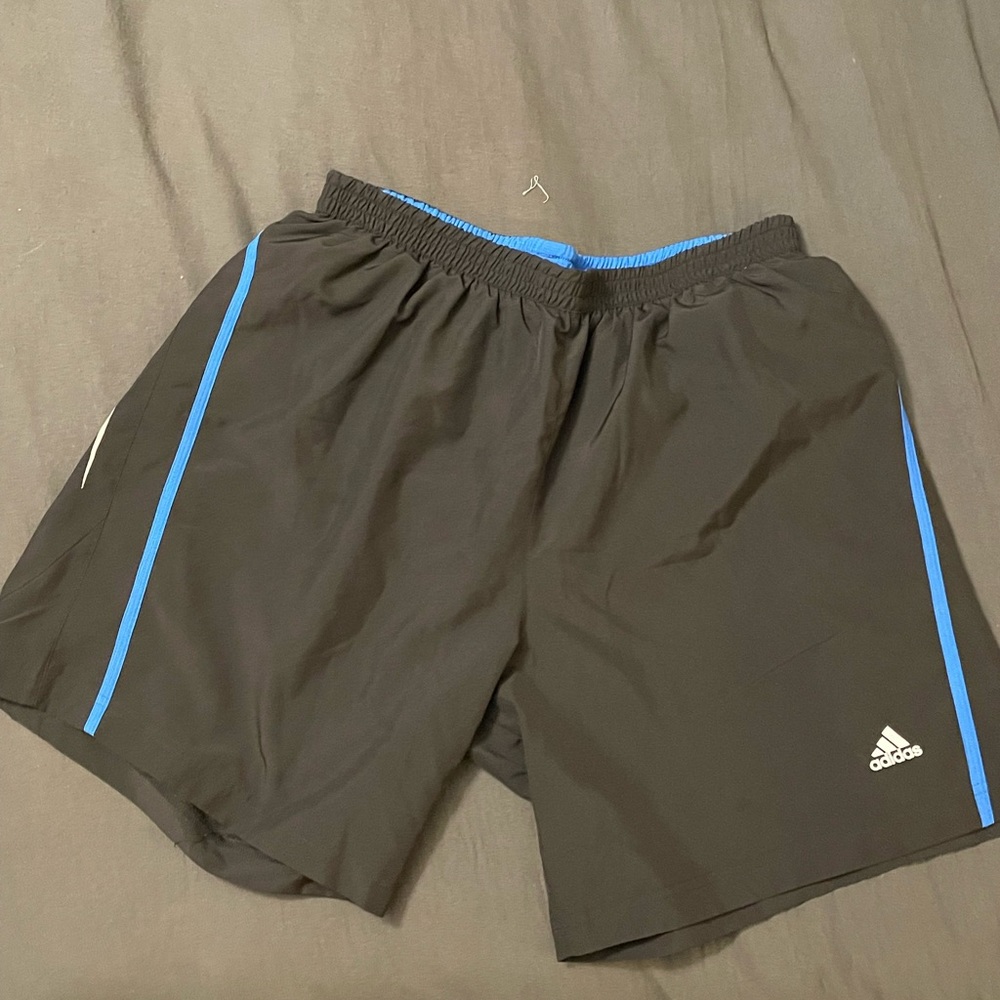 Mens Adidas workout shorts.